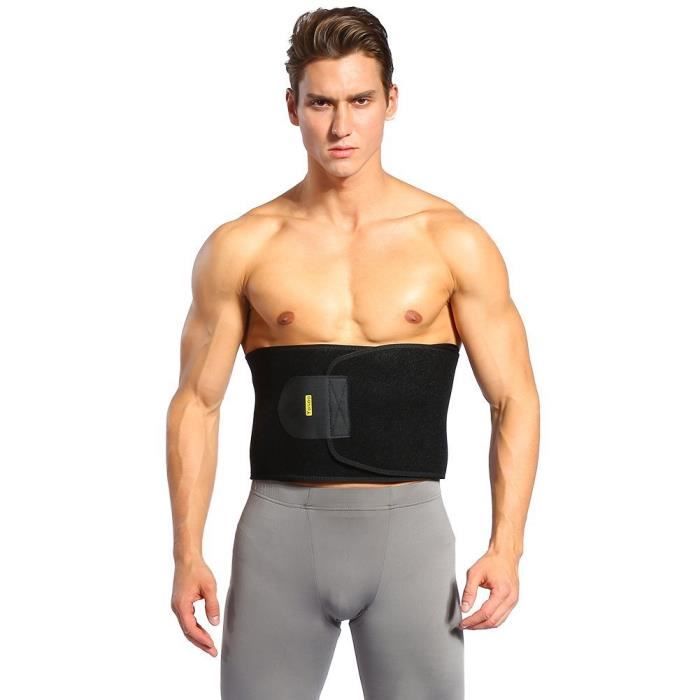 YOSOO ceinture de sport Hommes Hot Body Shaper Perte de poids Minceur Taille Trainer Trimmer Slim Ceinture Wrap