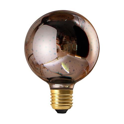 Globe G95 LED Cosmos 3D 4W E27 non Dim. - Argent