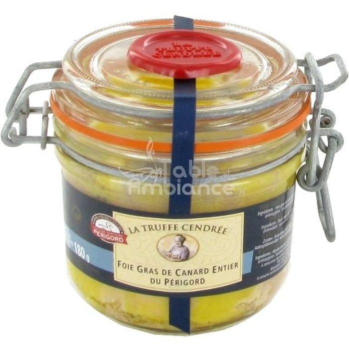 Foie gras de canard entier du Périgord 180g