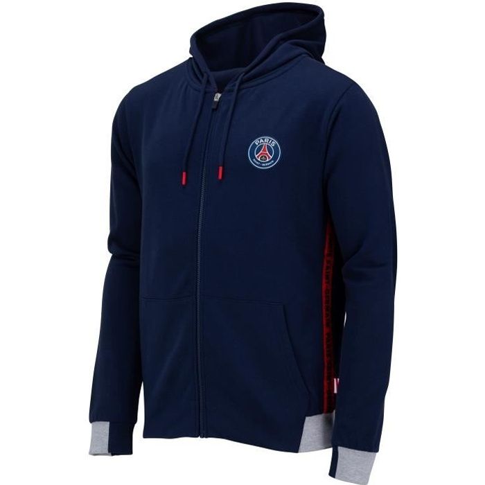 Sweat capuche zippé enfant PSG - Collection officielle PARIS SAINT GERMAIN