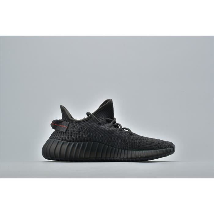 Basket ADIDASs Yezzy 350 V2 Chaussures de Running Homme Femme Noir
