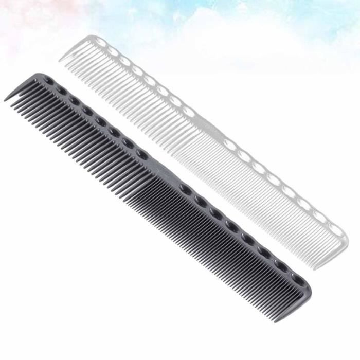 2pcs démêlage des peignes à en styling peigne brosse à outils de coiffure (noir + COFFRET PRODUITS CAPILLAIRES