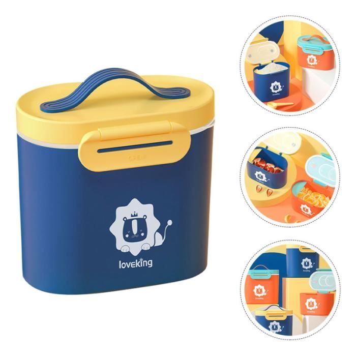 1 ensemble de boîte de lait en poudre utile grande capacité de nourriture pour avec de maintien ventre soin maman