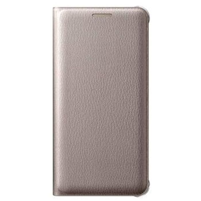 Samsung Étui à rabat Galaxy A5 2016 (FlipWallet) - Or