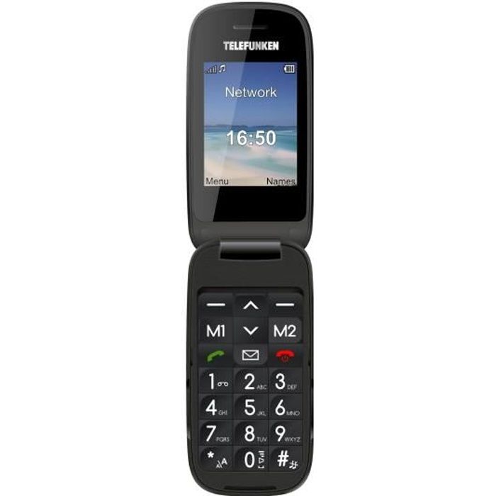 TELEFUNKEN Téléphone mobile TM260 COSI senior grosses touches