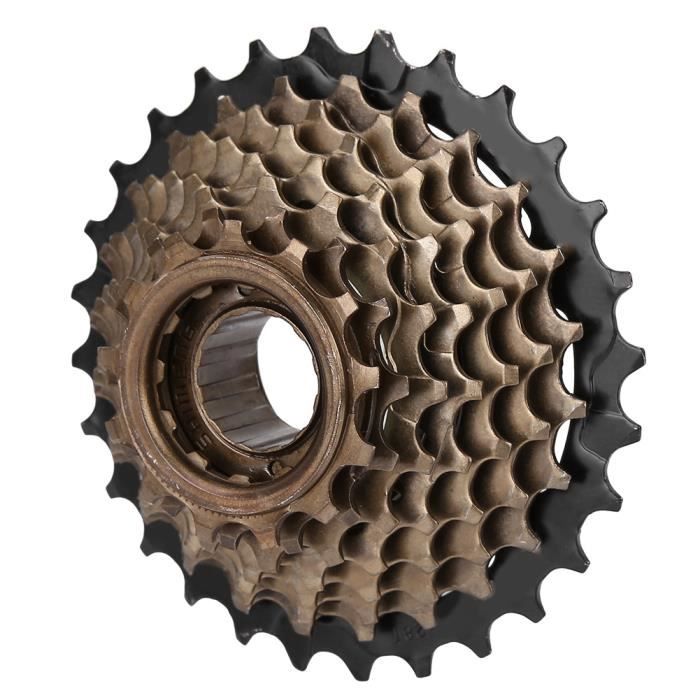 VGEBY Cassette de vélo Pignon de cassette de roue libre de bicyclette accessoire de remplacement de vélo de montagne de 8 vitesses