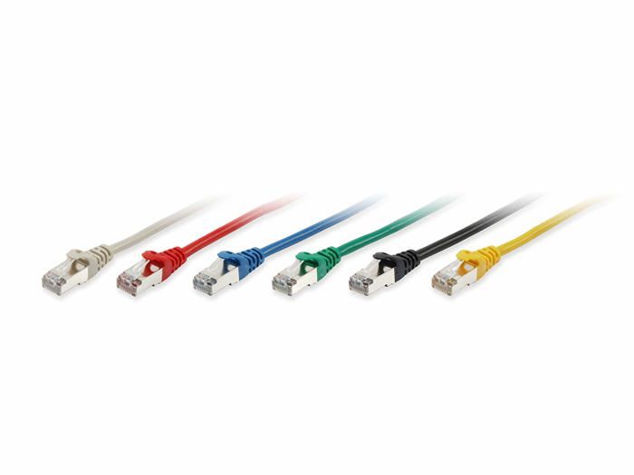 Cable - adaptateur reseau - telephonie Lavolta Equip Cable Droit S/STP Rouge 3,0m 2xRJ45 Cat.6 250MHz