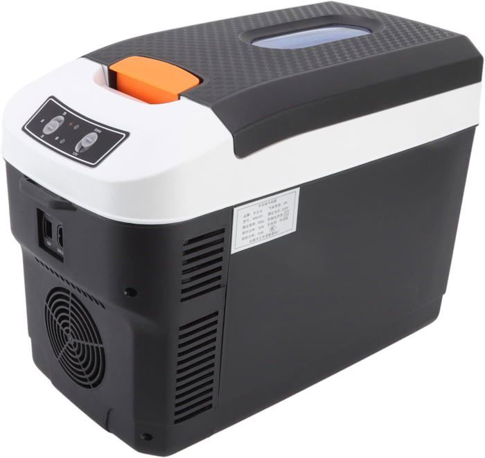 Réfrigérateur De Voiture 7,5L - Glacière électrique Silencieuse - Double Mode Froid/chaud - Pour Voiture, Camping, Bureau - 4