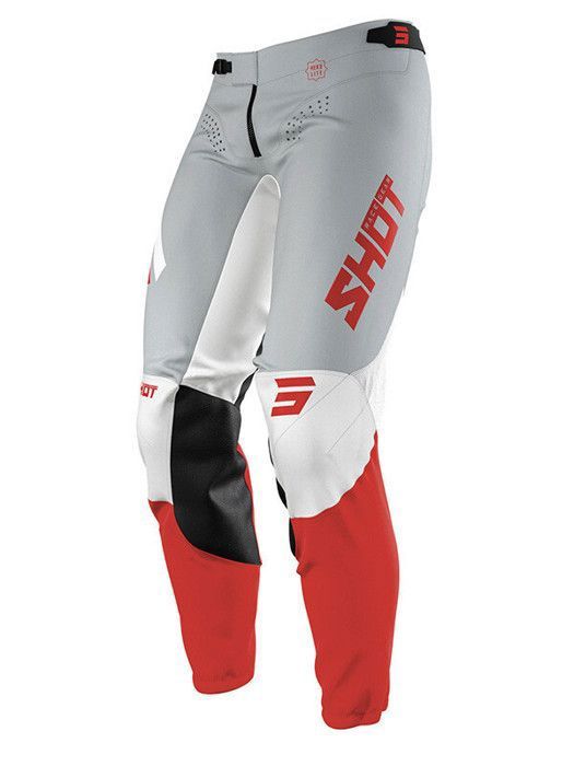 Pantalon VORTEX 2 PANT IXON Noir/Blanc/Rouge