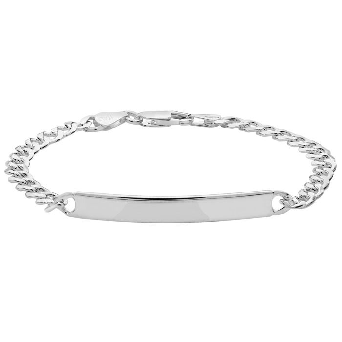 Gourmette identité EDS JEWELS Homme Argent fin 925 22cm*6mm 7 Grammes 40817 Gourmette identité EDS JEWELS Homme Argent fin 925 22cm*6mm 7 Grammes 40817
