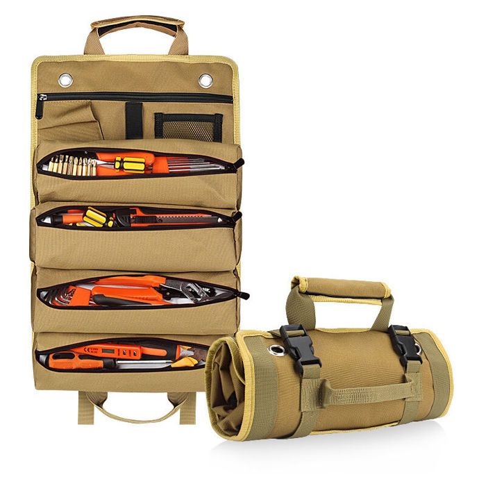 Foyer de Camping Extérieur Portable, Barbecue Brasero avec Tapis