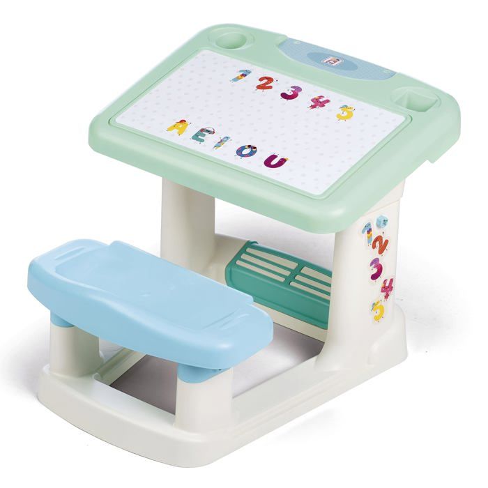 Bureau Enfant - Chicos - Mon Premier Bureau - Plastique Résistant - 24 Mois et Plus