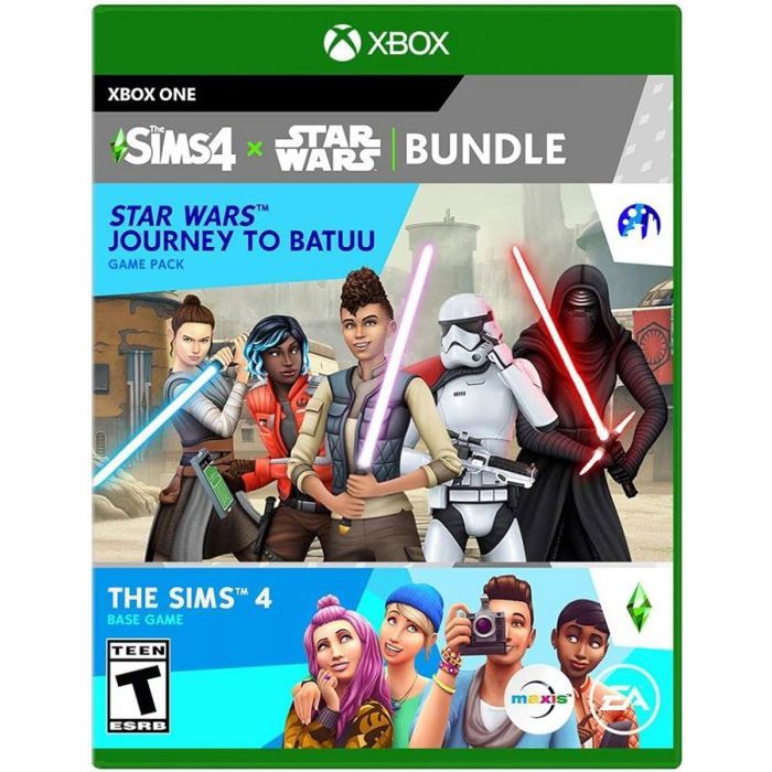 Support de simulation - ELECTRONIC ARTS - The Sims 4 Star Wars: Journey to Batuu - Noir - Bundle (Import)