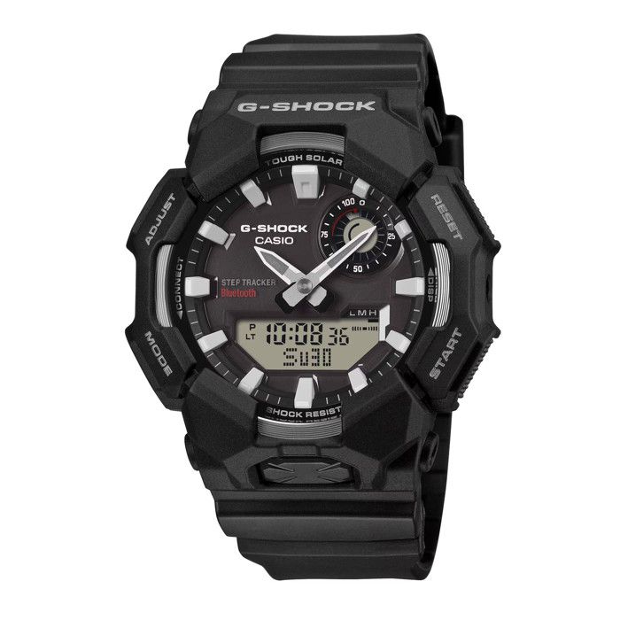 Casio G-Shock GA-B010-1AER – Montre homme sport noire Bluetooth Tough Solar double affichage