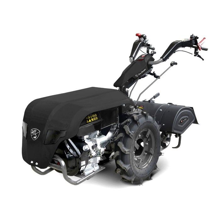 Motoculteur thermique Agricole 18CV 500Cm3 OHV 4T Démarrage électrique Fraises rotative 800mm Guidon réglable Lamborghini