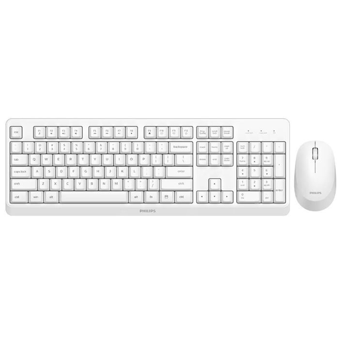 Clavier Et Souris Sans Fil Philips SPT6307WL – AZERTY, 2.4G Wireless, 1600 DPI - vue 8