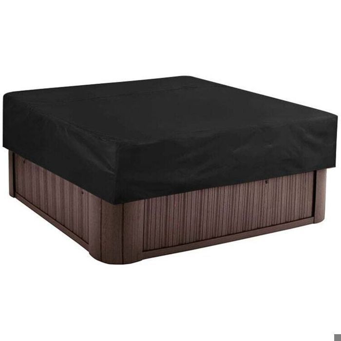 Ensoleille – Couverture de piscine carrée 215x215cm – Bâche solaire en polyester 190T – Protection UV et intempéries – Femeo