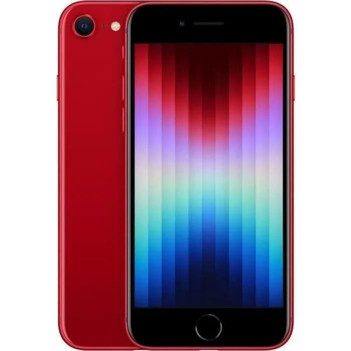 Apple iPhone SE 5G 256Go Rouge (2022) - Débloqué -Reconditionné - Excellent état Reconditionné - Apple reconditionné disponible sur Cdiscount Seconde Vie