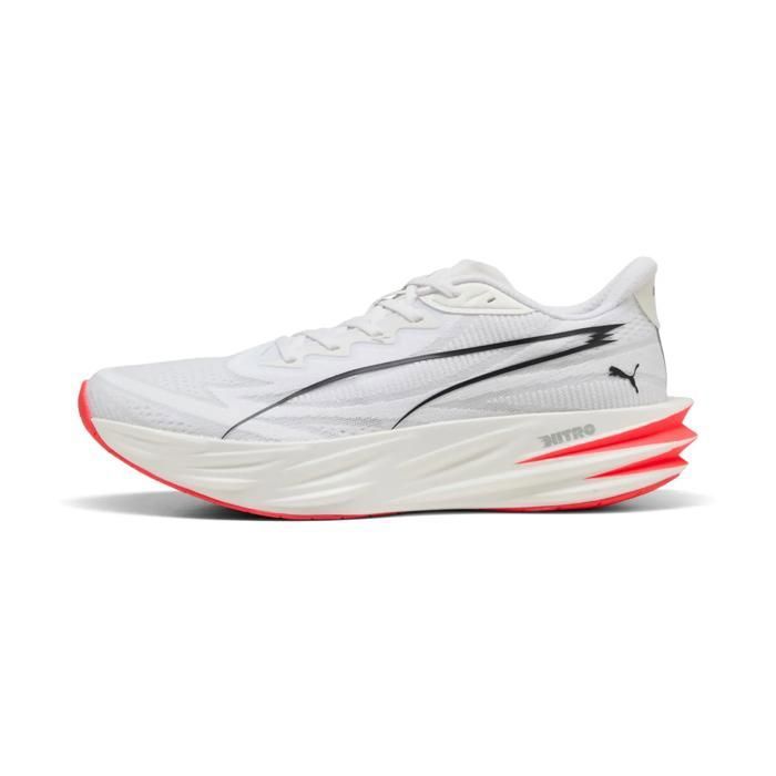 Chaussures de running Puma Deviate Pure Nitro - puma white/ultra red/puma silver Chaussures de running Puma Deviate Pure Nitro - puma white/ultra red/puma silver