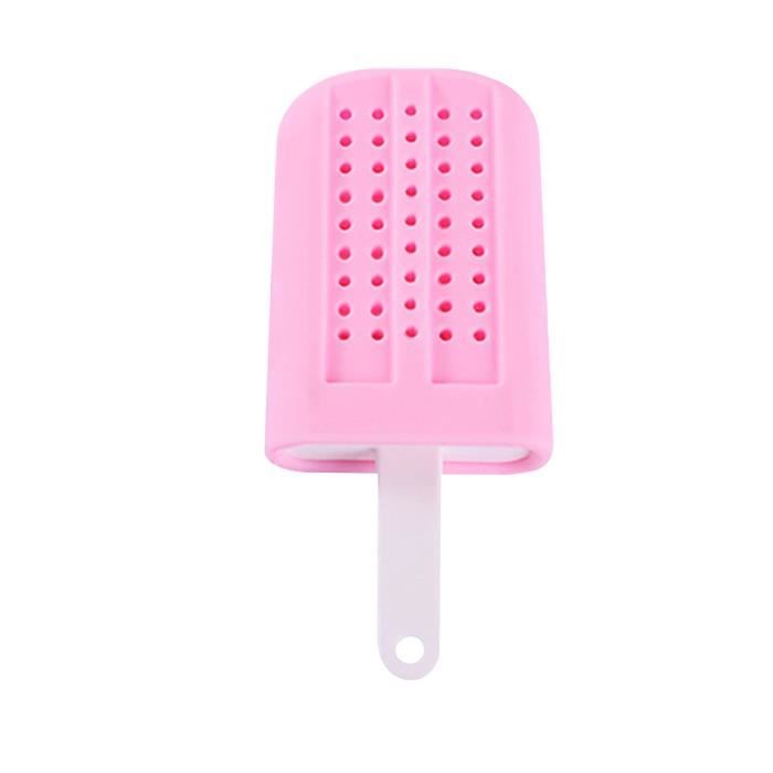 Infuseur à Thé En Silicone En Forme De Plongeur - Filtre à Thé Réutilisable, Résistant à La Chaleur (250°C) - Rose - 8