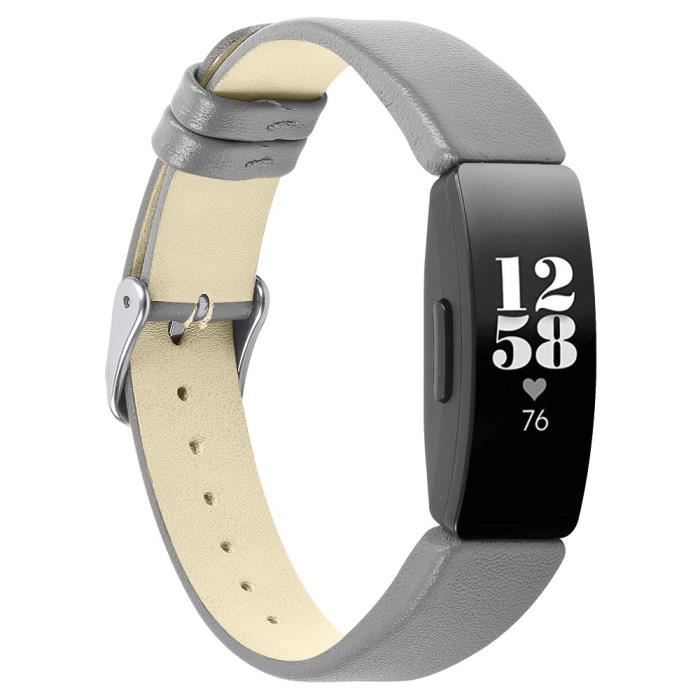 Bracelet fitbit inspire hr cuir clearance