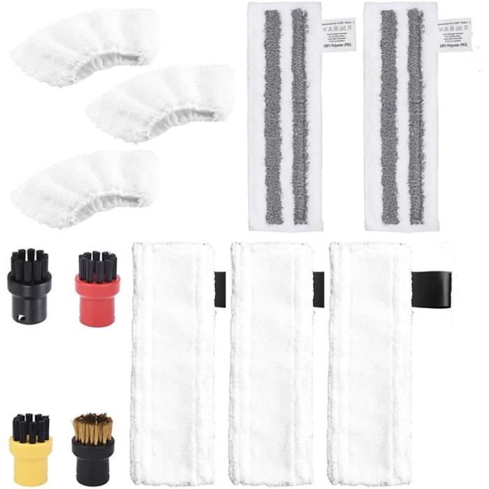 Accessoire Défroisseur Vapeur Pour Nettoyeur Karcher SC1 à SC5 - Fer à Vapeur Avec Réservoir Condensat - Plastique Noir