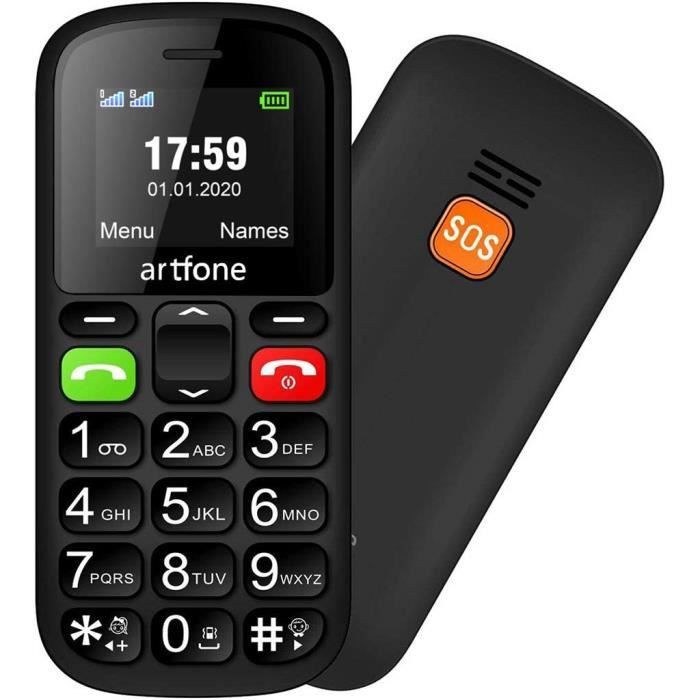 artfone CS181 Telephone Portable Senior Debloque
