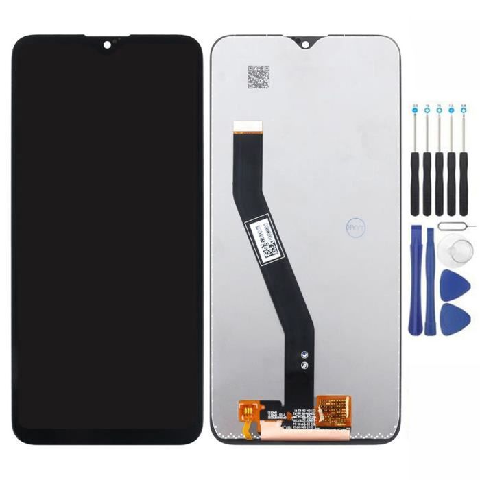 Ecran lcd Xiaomi Redmi 8 / 8A + vitre tactile lcd NOIR + Kit outils