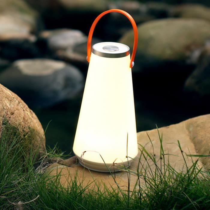 Lampe de Table - Rechargeable LED - Dimmable - Eclairage 360° - Design Contemporain