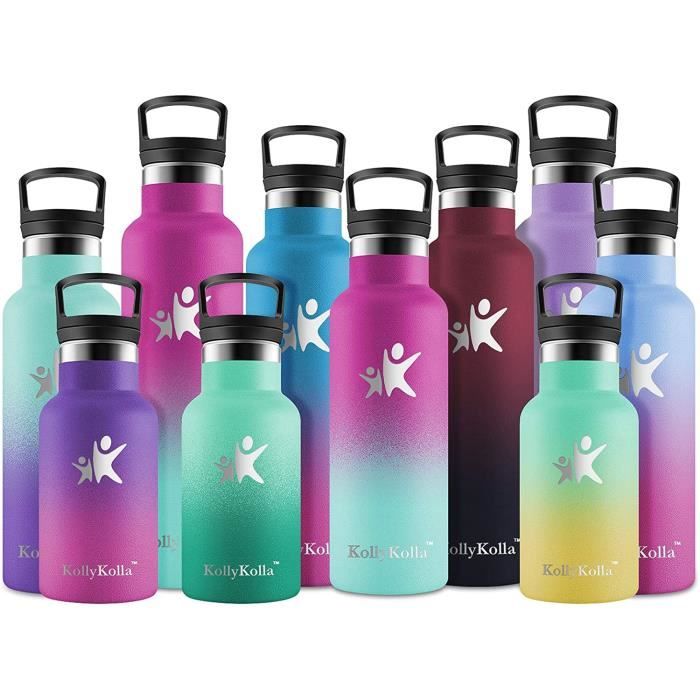 Gourde Isotherme Vikastar 1L - Acier Inoxydable - Garde Chaud 12h Et Froid 24h - Sans BPA