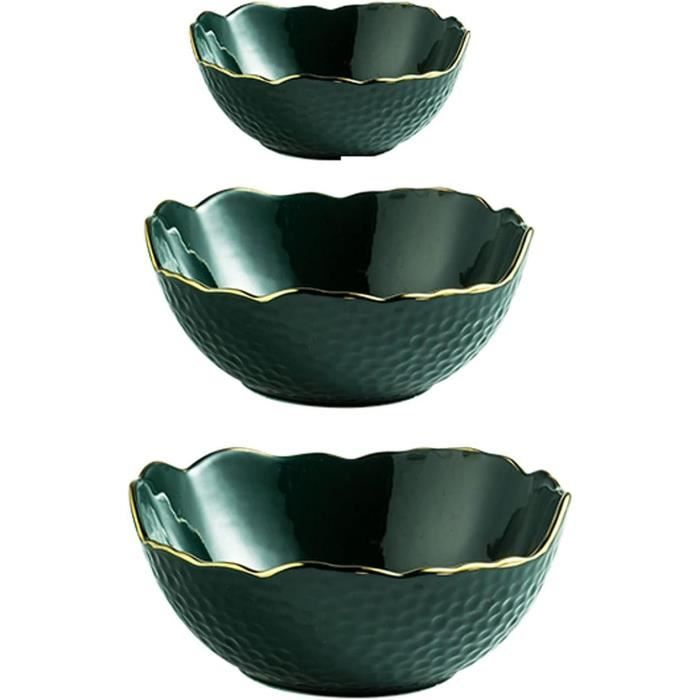 Assiettes creuses,900ml Assiettes à pâtes pour micro onde,Pâtessaladedessert en porcelaine s à