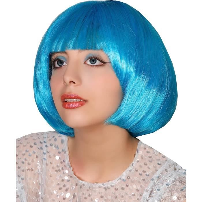Perruque 2025 bleu ciel