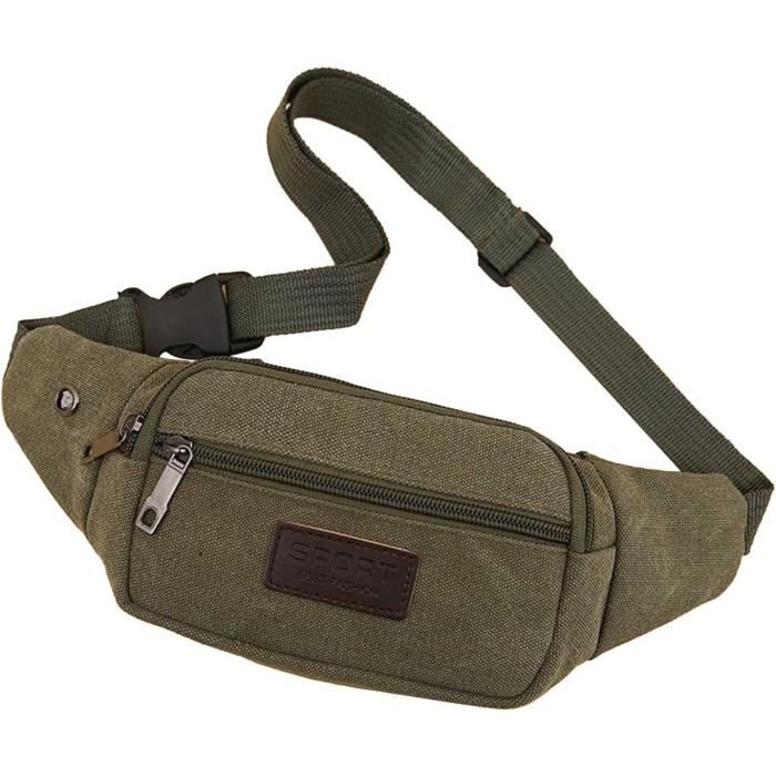Sac Banane pour Femme et Homme Poitrine camouflage pour Randonnée