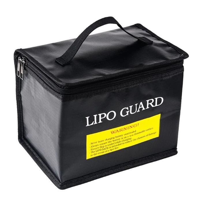 Sac de rangement pour batterie Lipo, sac de sécurité pour batterie