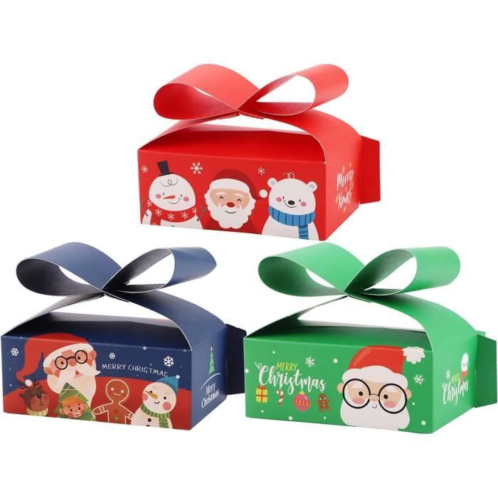 Boîte-cadeau Rouge De Noël Vide Avec Le Couvercle Image stock
