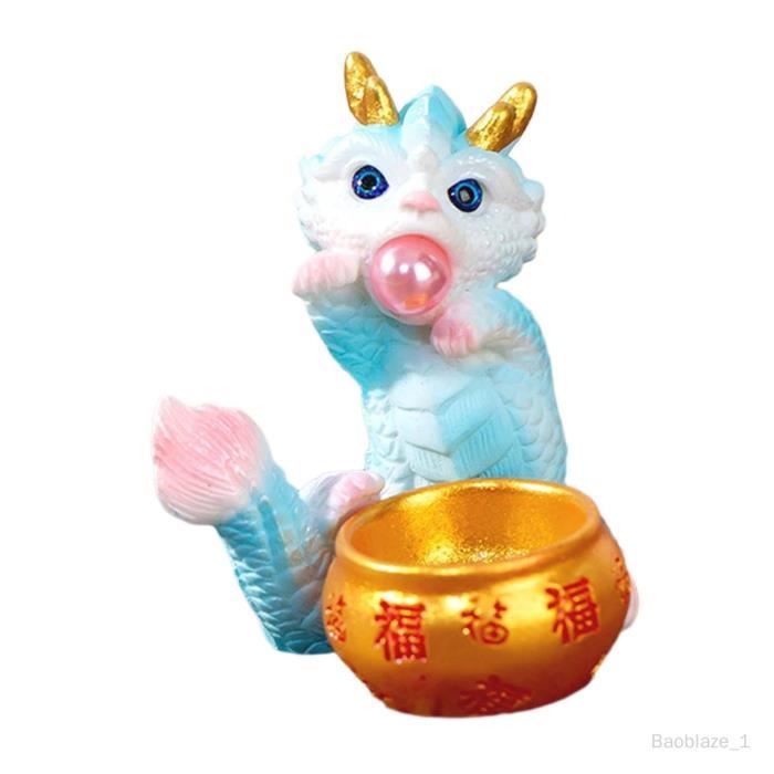 Figurine Cheval Du Zodiaque Chinois 2026 En Résine - Décoration De Table, étagère Ou Tableau De Bord Pour Nouvel An Lunaire