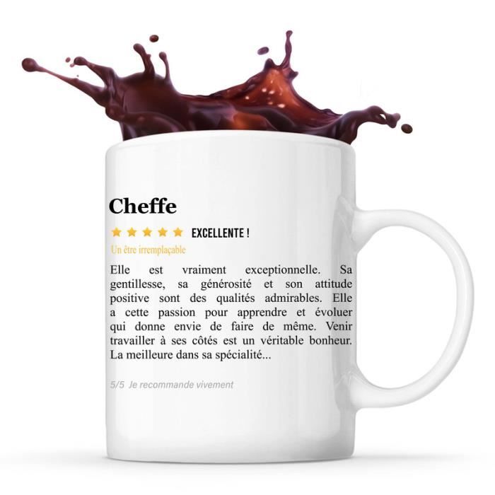 Mug - Couvreur - Tasse Cadeau - Céramique - Compatible Lave-Vaisselle - Design Contemporain - Maison