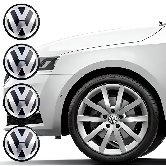 4 x centres de roue caches moyeux VW 56mm VOLKSWAGEN 1j0601171