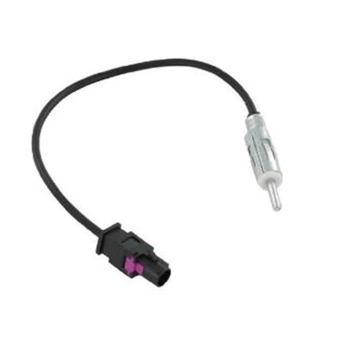 Cable Adaptateur ISO Autoradio Et Antenne Citroen Peugeot