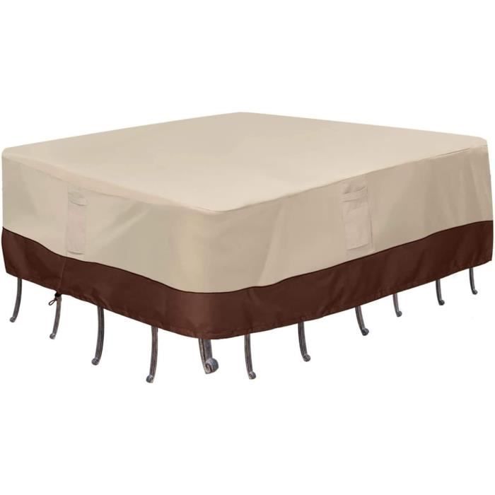 Housse De Protection Table De Jardin 115x65x50cm - Tissu Oxford 420D Imperméable