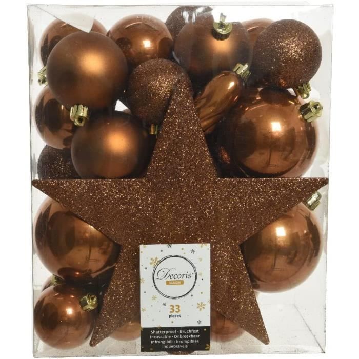 Boules De Noël 24 Pièces 2 Cm Mini Boules De Noël Décorations De Fête De Mariage Décorations De Noël (violet) | Leroy Merlin