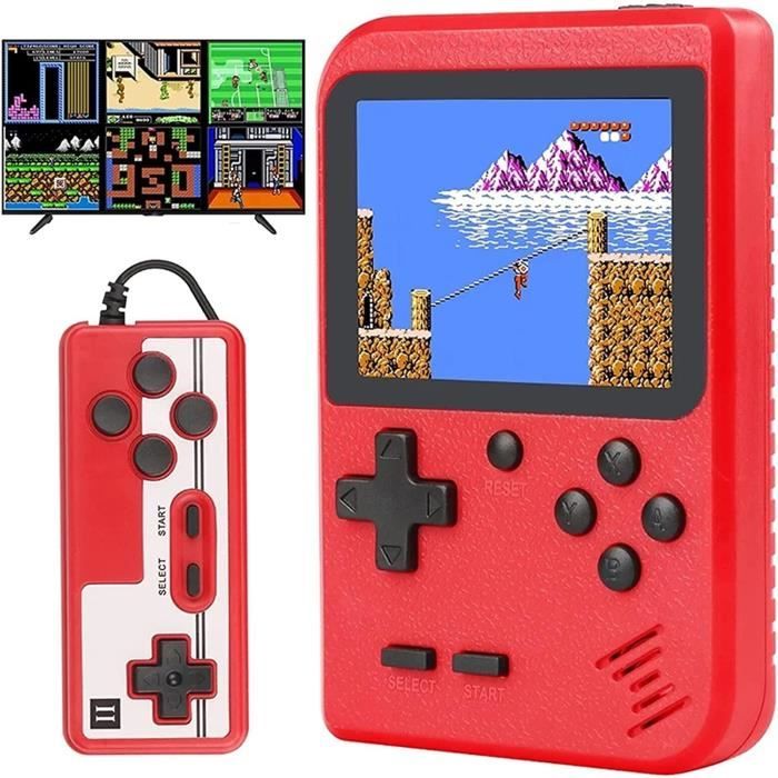 Bleu-Console De Jeux Vidéo Portable X6, Avec Grand Écran Intégré, 8 Go, Plus De 1500 Jeux