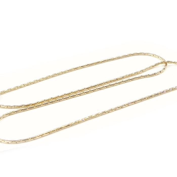 Chaîne De Cou Plaqué Or - Longueur 45 Cm - Réf. 414 - Neuf Sans Emballage