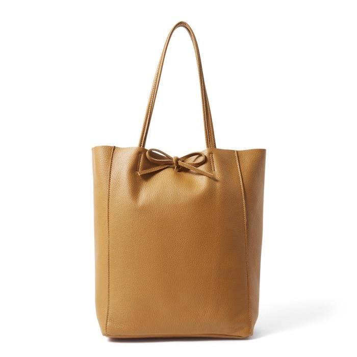 sac shopper camel
