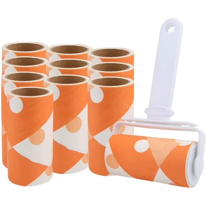 AJW-Rouleaux anti-peluches Rouleau collant déchirure oblique Vêtements ...