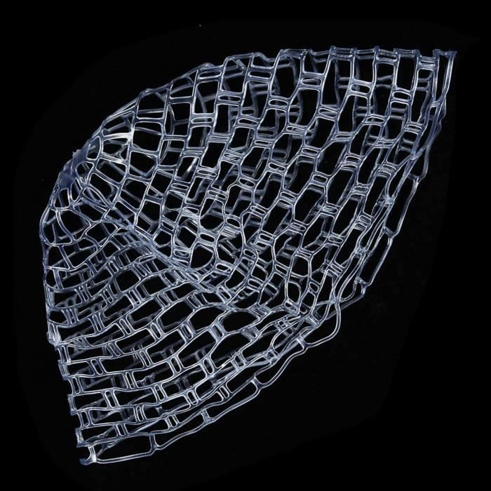 Filet D'atterrissage Pliable Pêche Mouche – Maille Silicone Caoutchouc