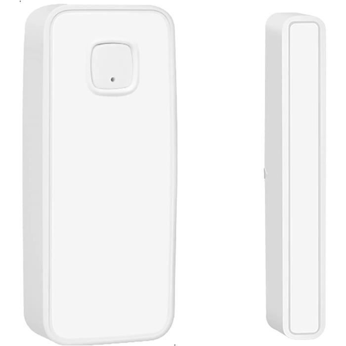 Smart Zigbee Capteur de portefenêtre 2 en 1 sans fil pour la sécurité