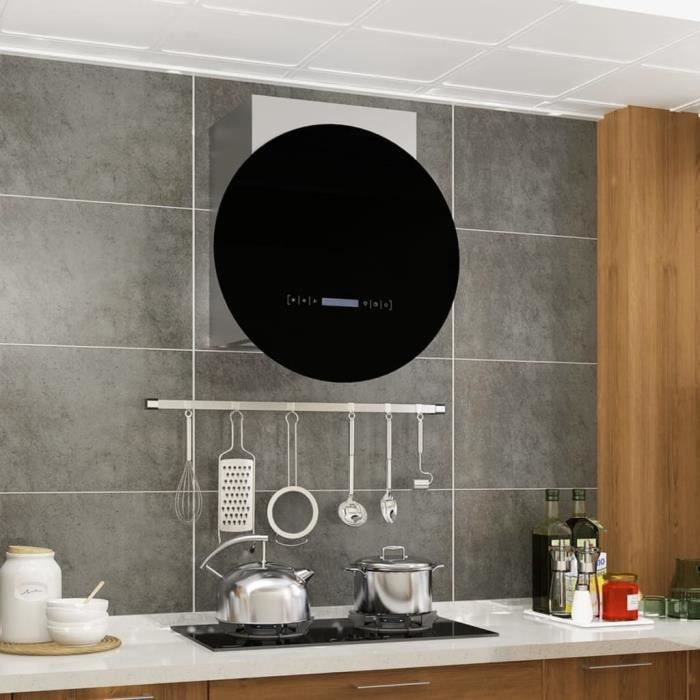 Hotte Aspirante Murale Hotte Aspirante De Luxe Silencieuse Moderne De Cusine Silencieuse Avec Ecran Tactile Lcd Et Capteur 756 M Achat Vente Hotte Cdiscount