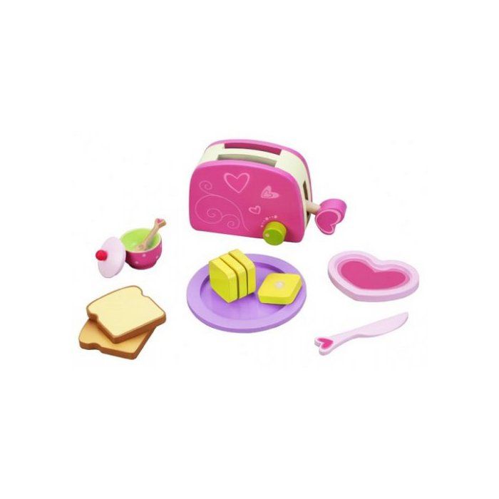 Smoby Tefal Petit Déjeuner – Grille-pain Et Cafetière à Fonctions Mécaniques – 2 Tasses Et 2 Cuillères – Jeu D'imitation Dès 3 Ans
