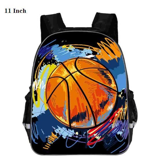 Faambi 11 Pouces Cartable Sac Dos Enfant 3D basket Sac cole